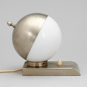 BORDSLAMPA, art déco, 1930-tal.