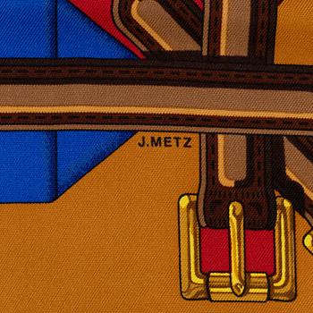 Hermès, scarf, "Sangles".