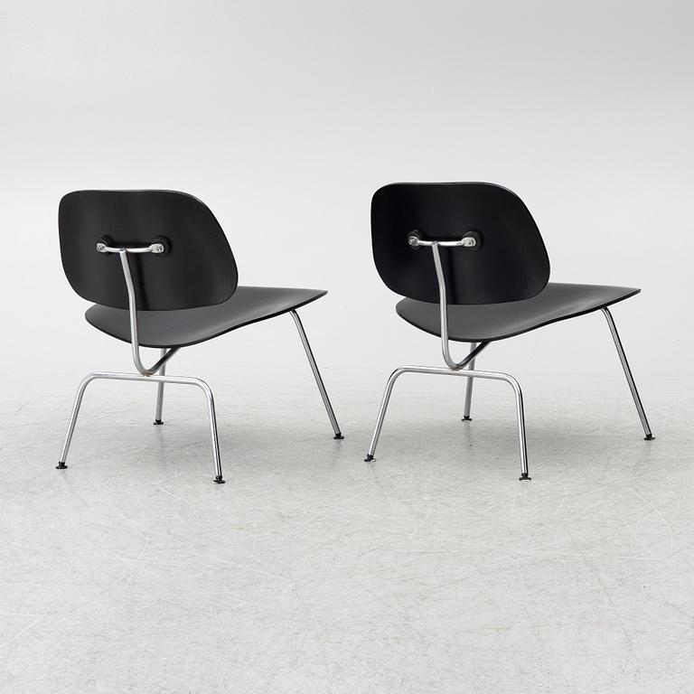 Charles & Ray Eames, fåtöljer, ett par, "LCM", Herman Miller.