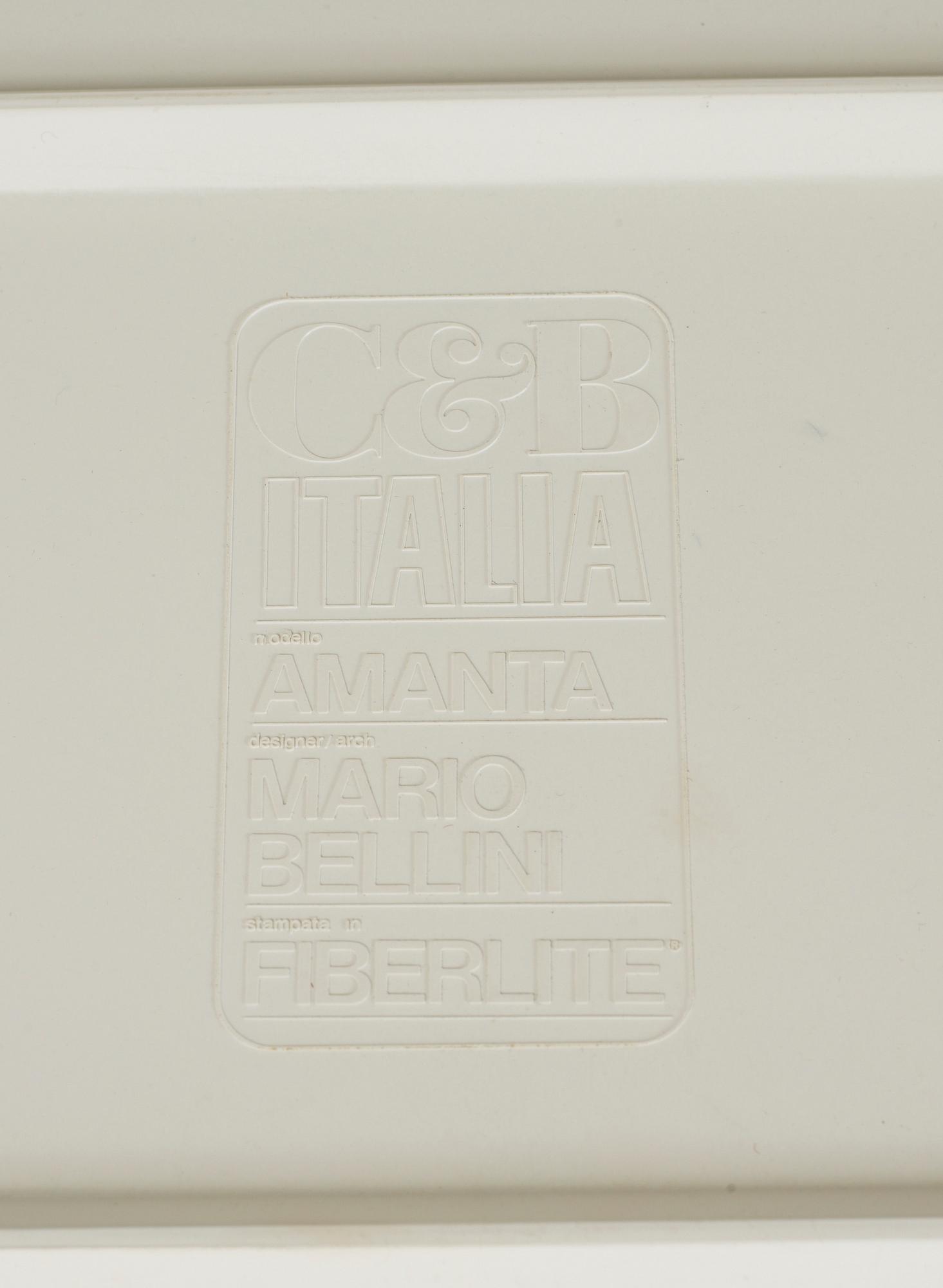 FÅTÖLJER, ett par, "Amanta", Mario Bellini för C&B, Italien, 1970-tal.