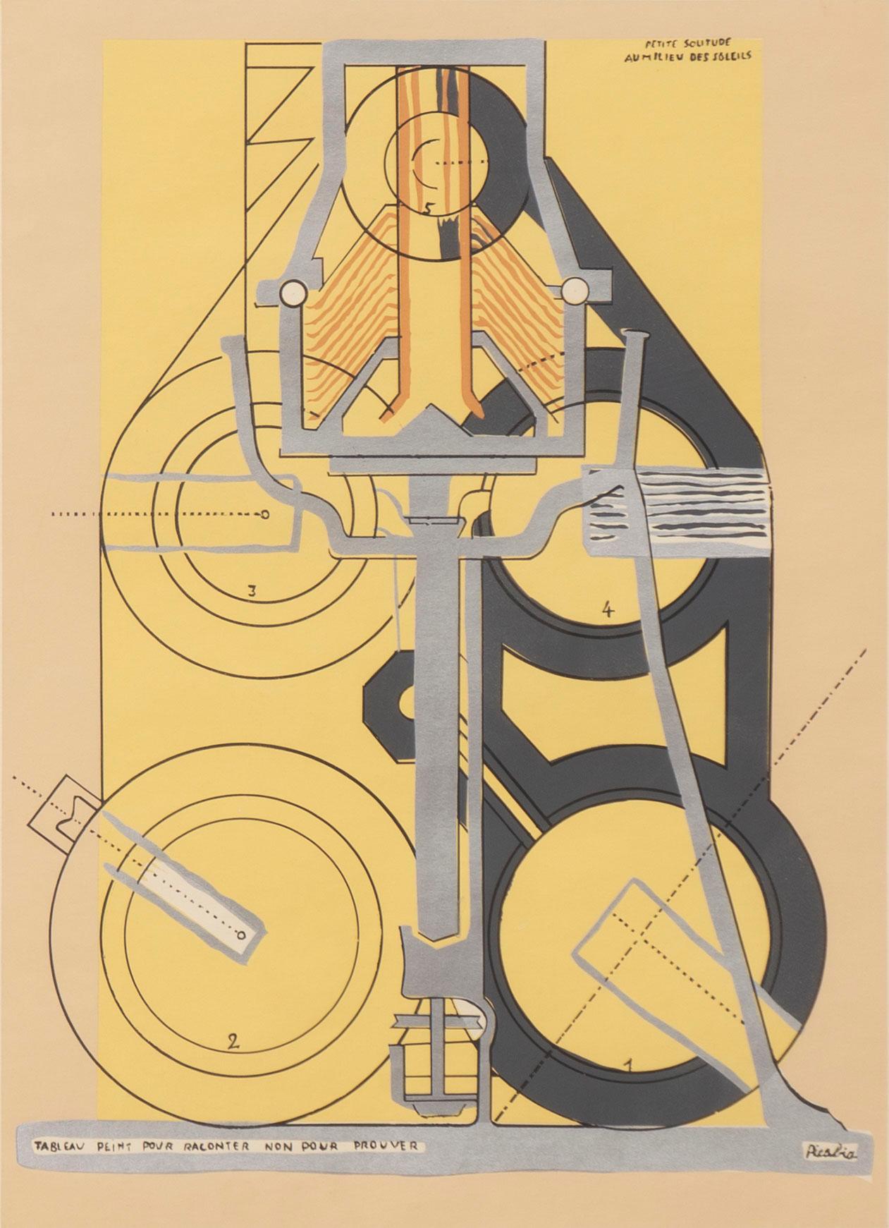 Francis Picabia, After “Petite solitude au milieu des soleils”.