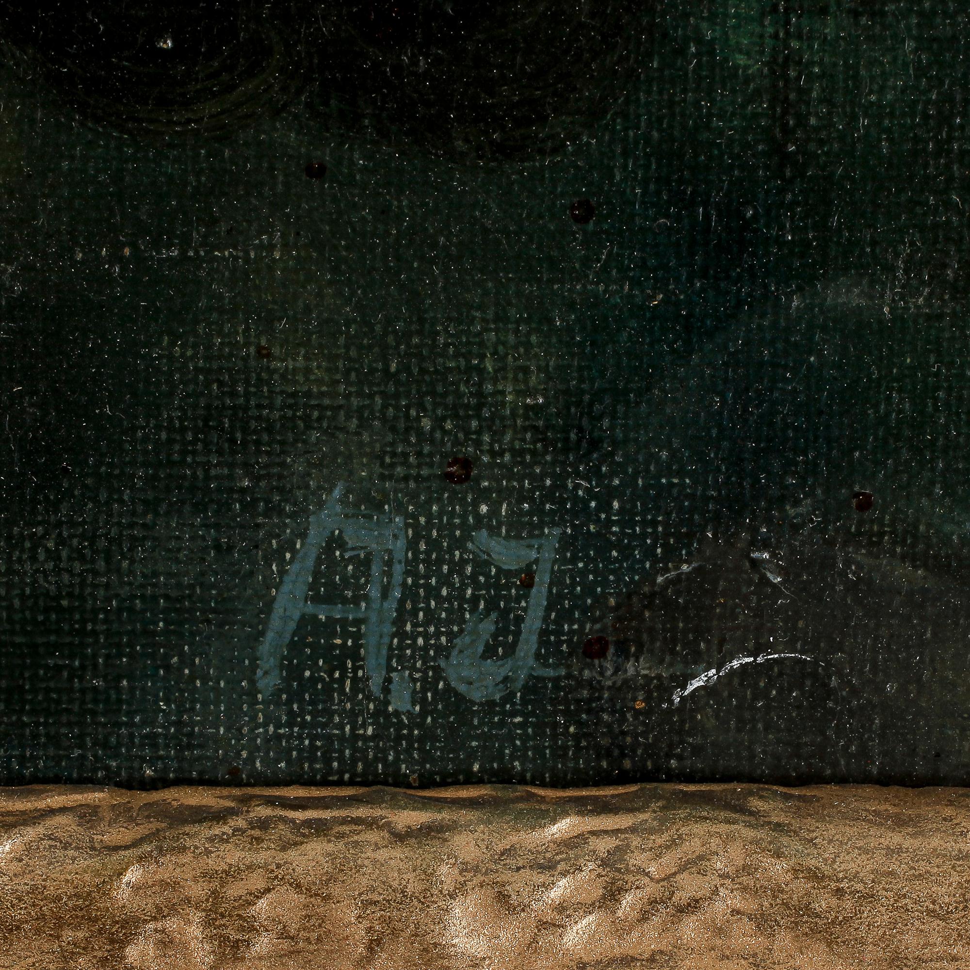 JOHAN ALBIN JERNEMAN, olja på duk, signerad.