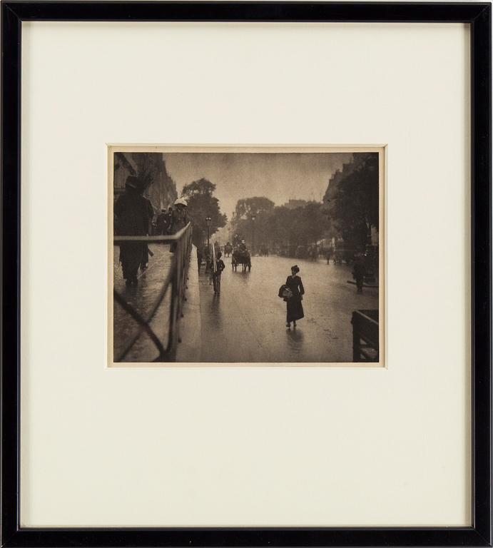 ALFRED STIEGLITZ, photogravure signed AS on verso.