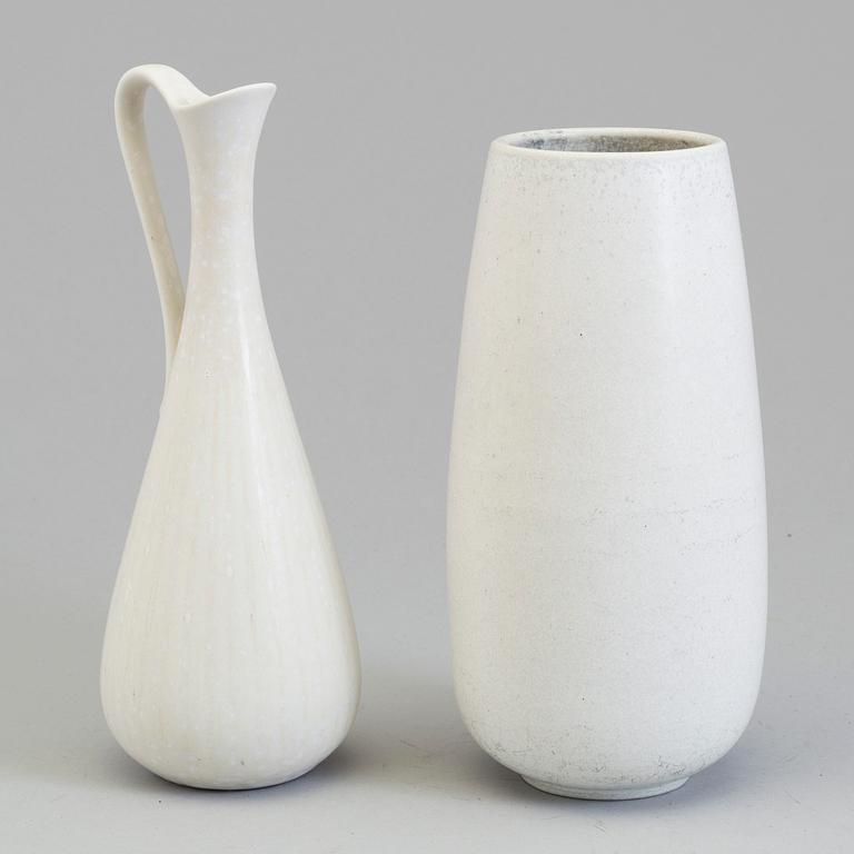 GUNNAR NYLUND, two stoneware vases from Rörstrand.