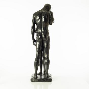 Gudmar Olovson, skulptur. Signerad. Numrerad. Gjutarstämpel. Brons, höjd 90 cm, längd 32 cm.