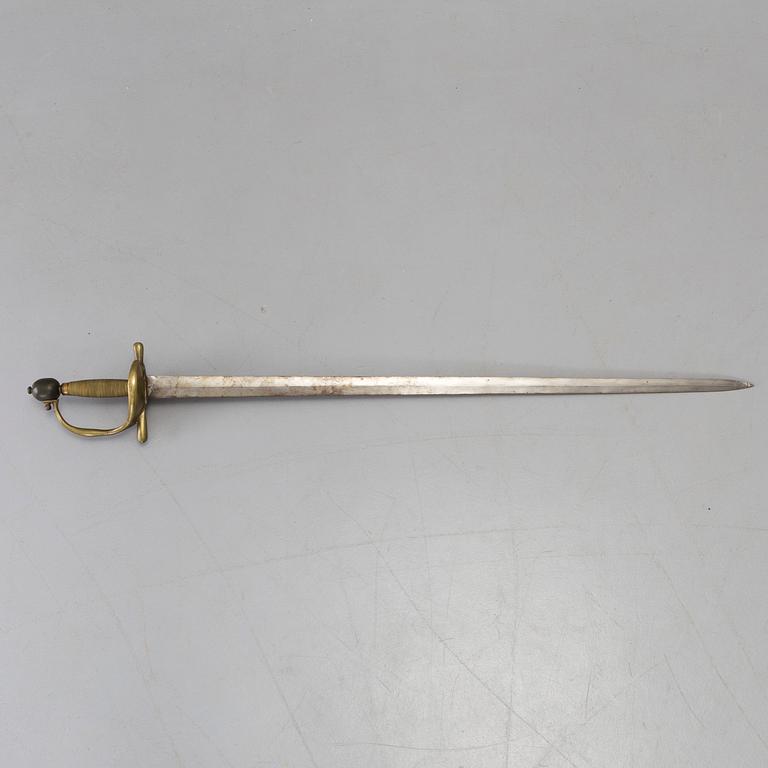 A copy after an early Swedish 18th century sword, circa 1920s.