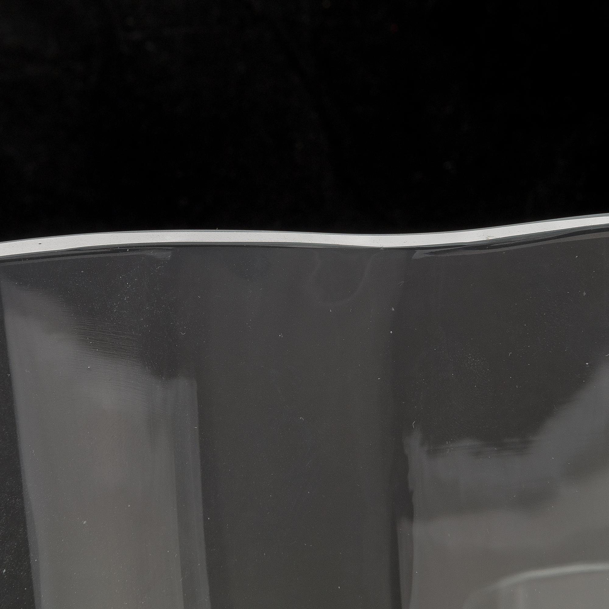 Alvar Aalto, a 1980s '3032' vase for Iittala.