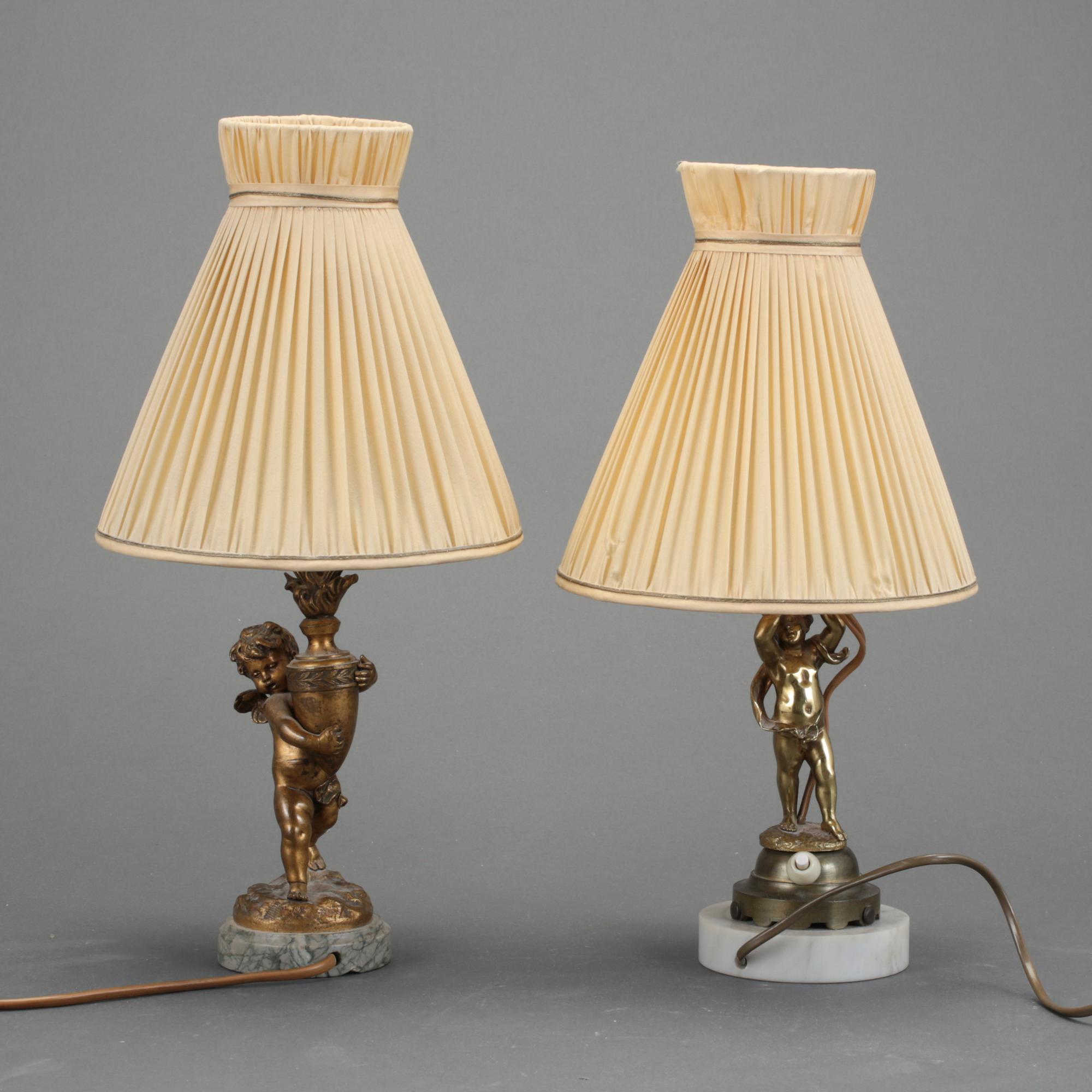 BORDSLAMPOR, 2st, 1900-tal.