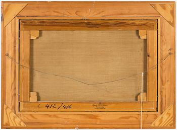 Helmer Masolle, olja på duk, signerad.