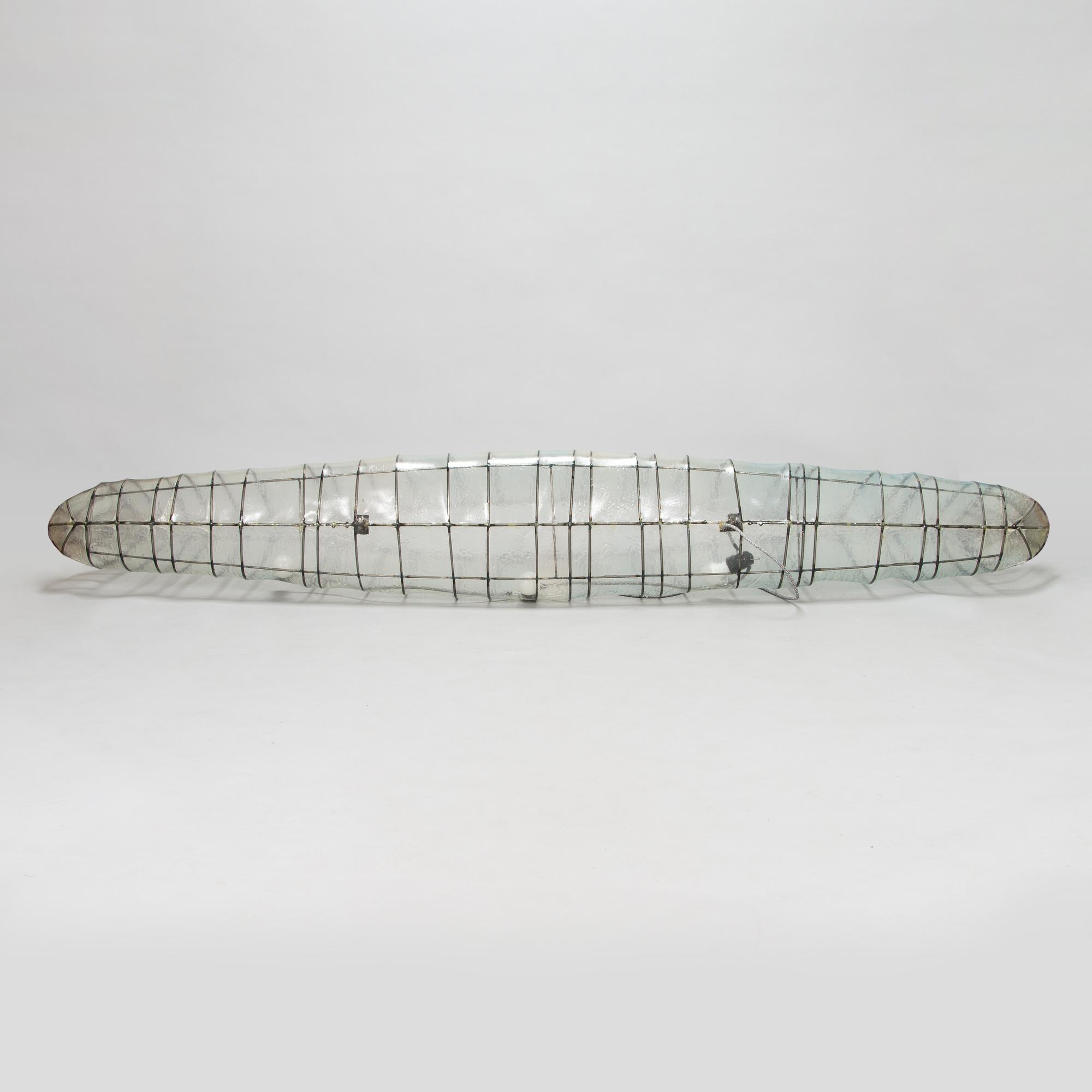 Stefan Lindfors, kattovalaisin/ valoveistos "Aniara", signeerattu Stefan Lindfors 2011.