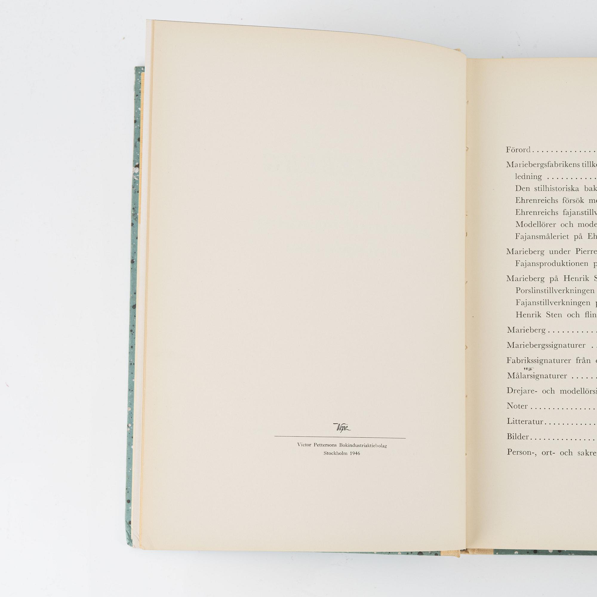 Böcker om svensk keramik. 19 st..