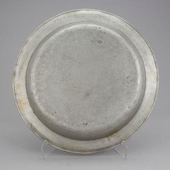 TENNFAT, tenn, stämplat, Magnus Söderholm (1716-1748/67), Stockholm 1721.