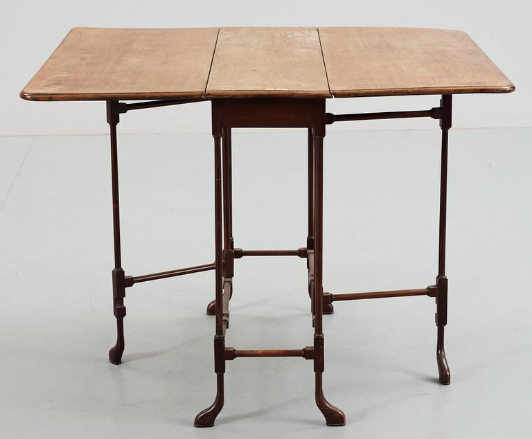 KLAFFBORD, sk spider leg table. England, 1800-tal.