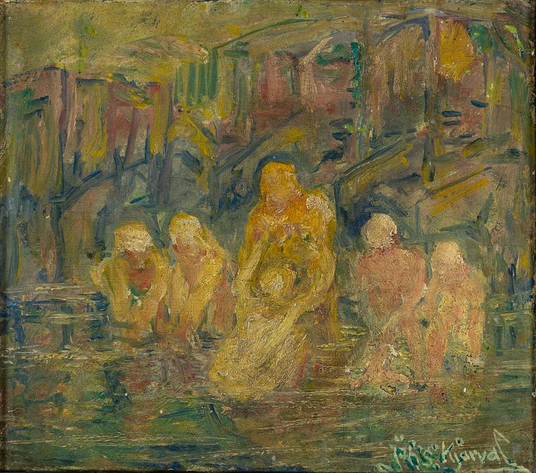 Johannes Sveinsson Kjarval, oil on canvas, signed.