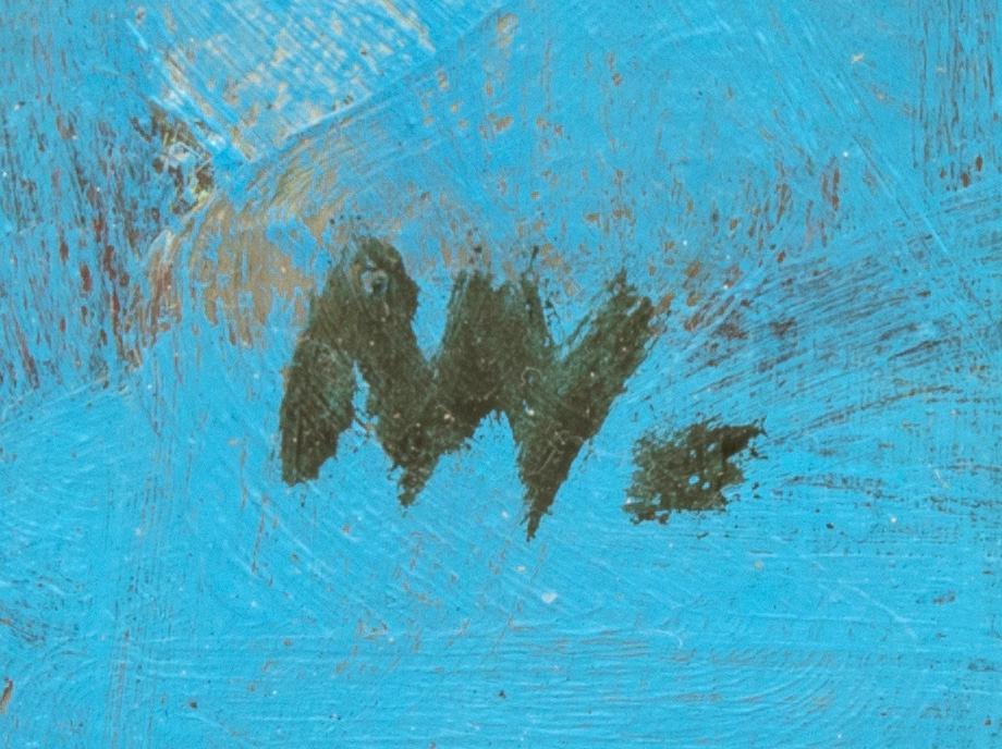 Magnus Wijkström, oil on canvas, signed.