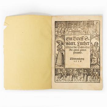 Martin Luther, 1538.