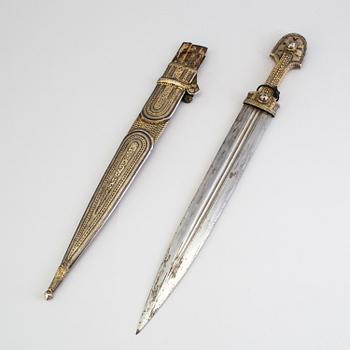 KINDJAL, Kaukasisk, 1800/1900-tal.
