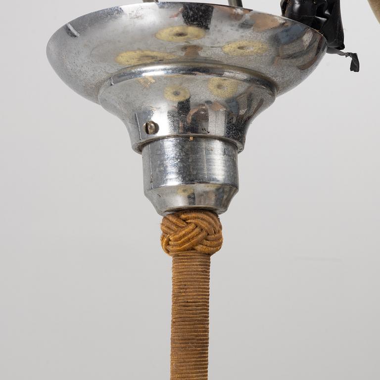 An Art Déco ceiling lamp, 1920's/30's.