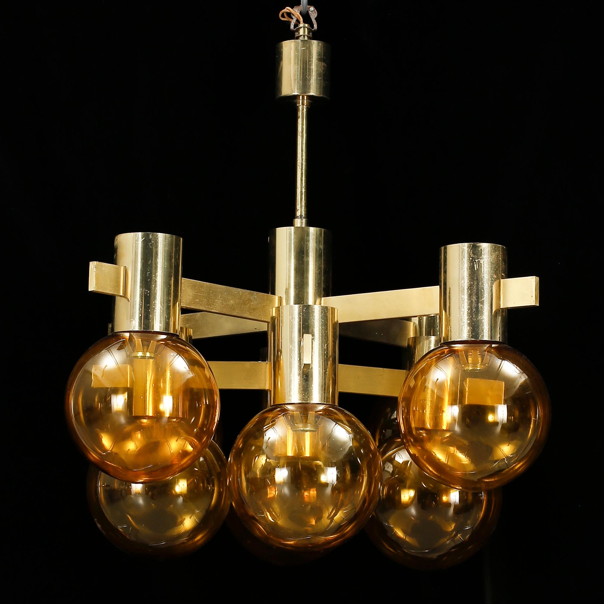 TAKLAMPA, 1900-talets andra hälft.