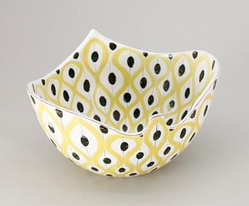 SKÅL, fajans, Stig Lindberg, Gustavsberg, 1986.