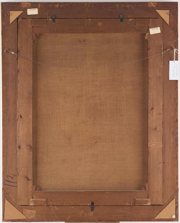 Johan Laurentz Jensen, Stilleben med stockrosor, prästkragar, blåklint, vallmo, kornax, rönnbär och en fruktkorg.