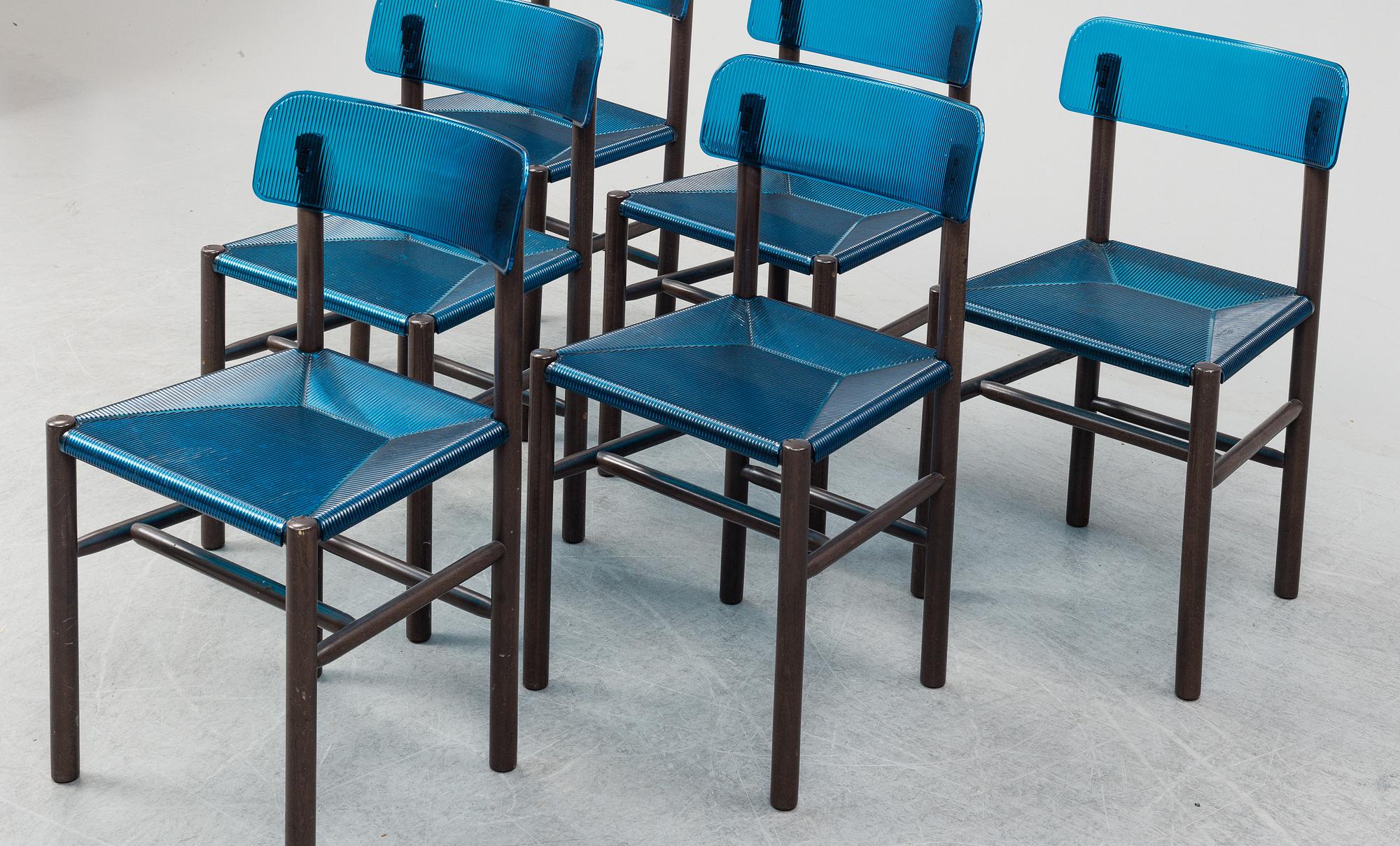 Jasper Morrison Trattoria 椅子 1脚　青のみ pourannick » Trattoria Chair / Table