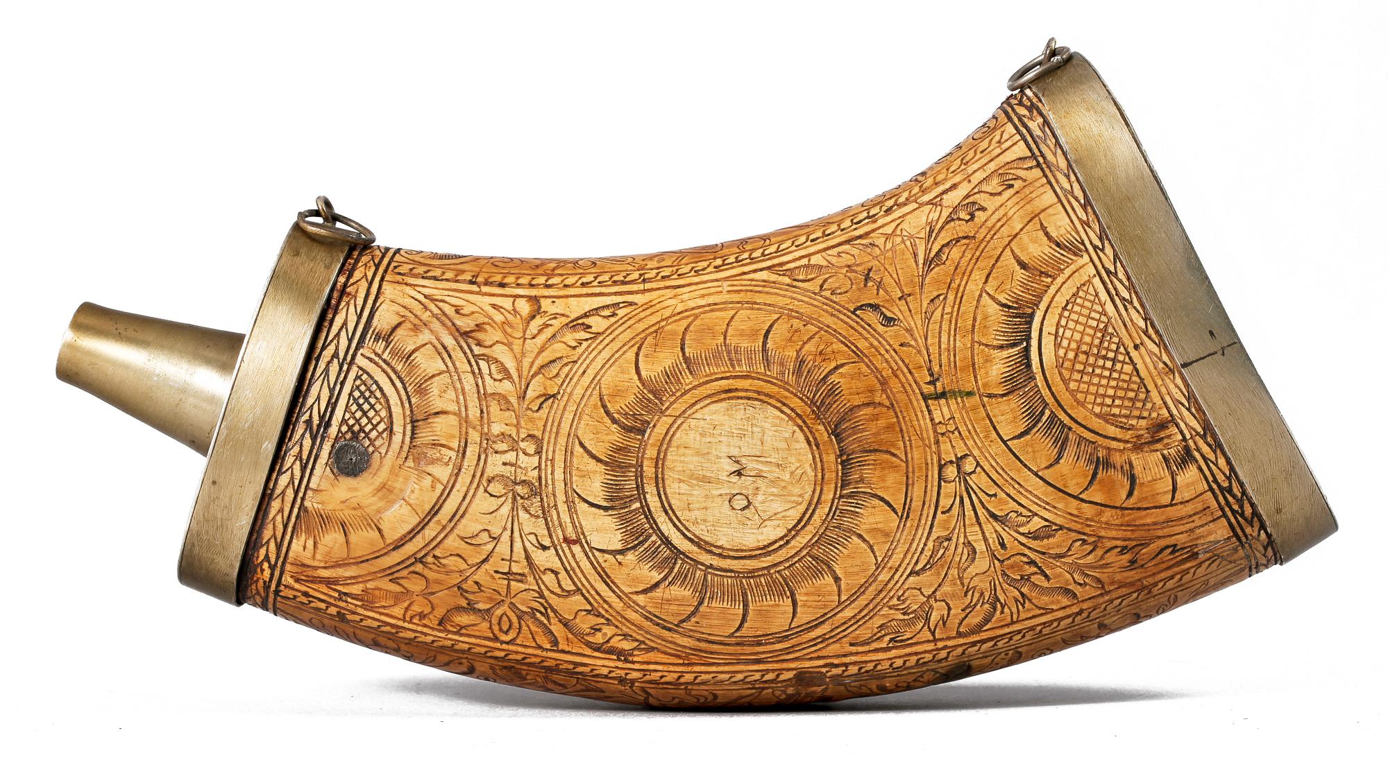 KRUTHORN, horn, 1600-talets början.