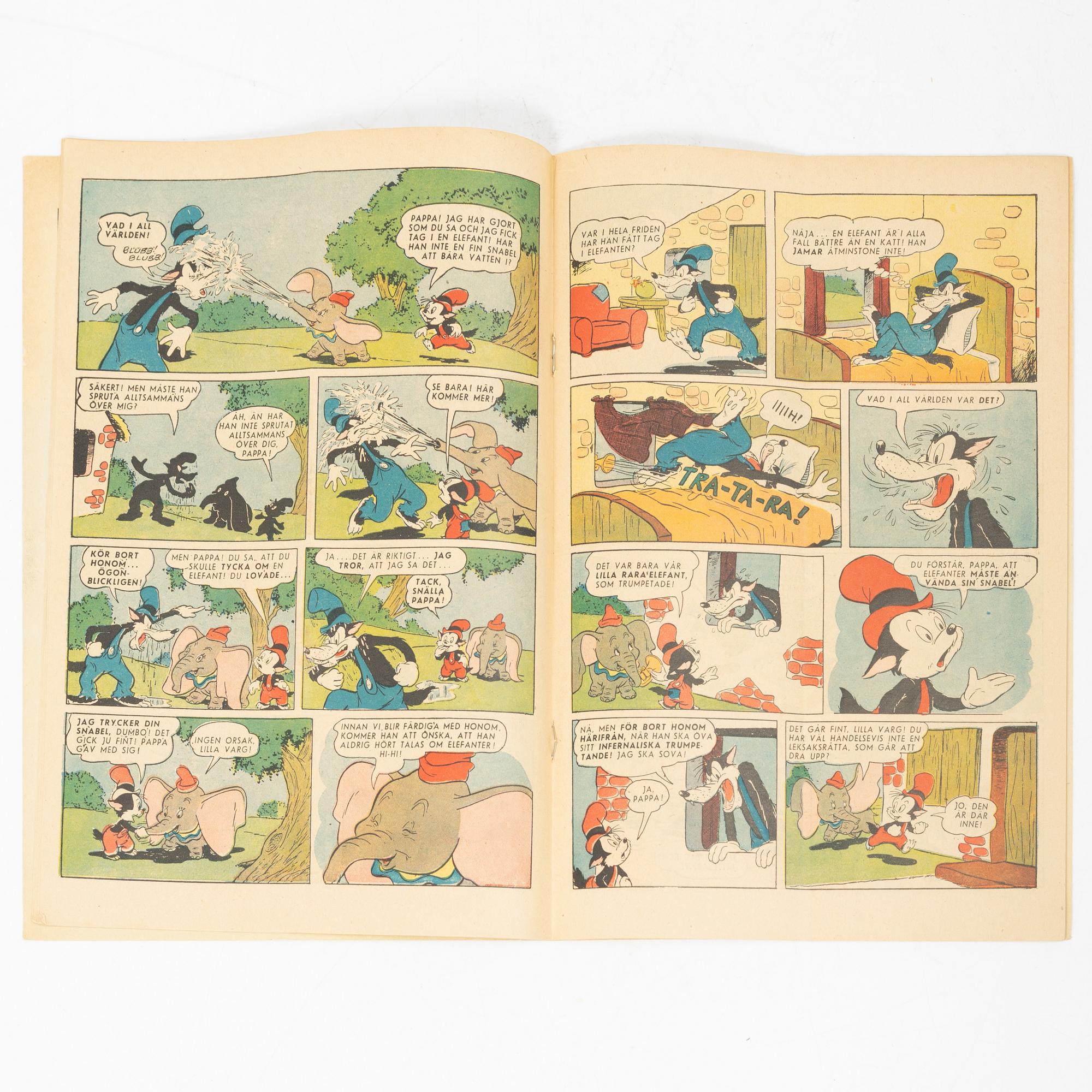Comic book, “Kalle Anka & Co”, No. 11, 1950.