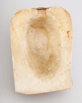 VÄGGRELIEF, keramik, märkt Terralit Copenhague, 1900-tal.