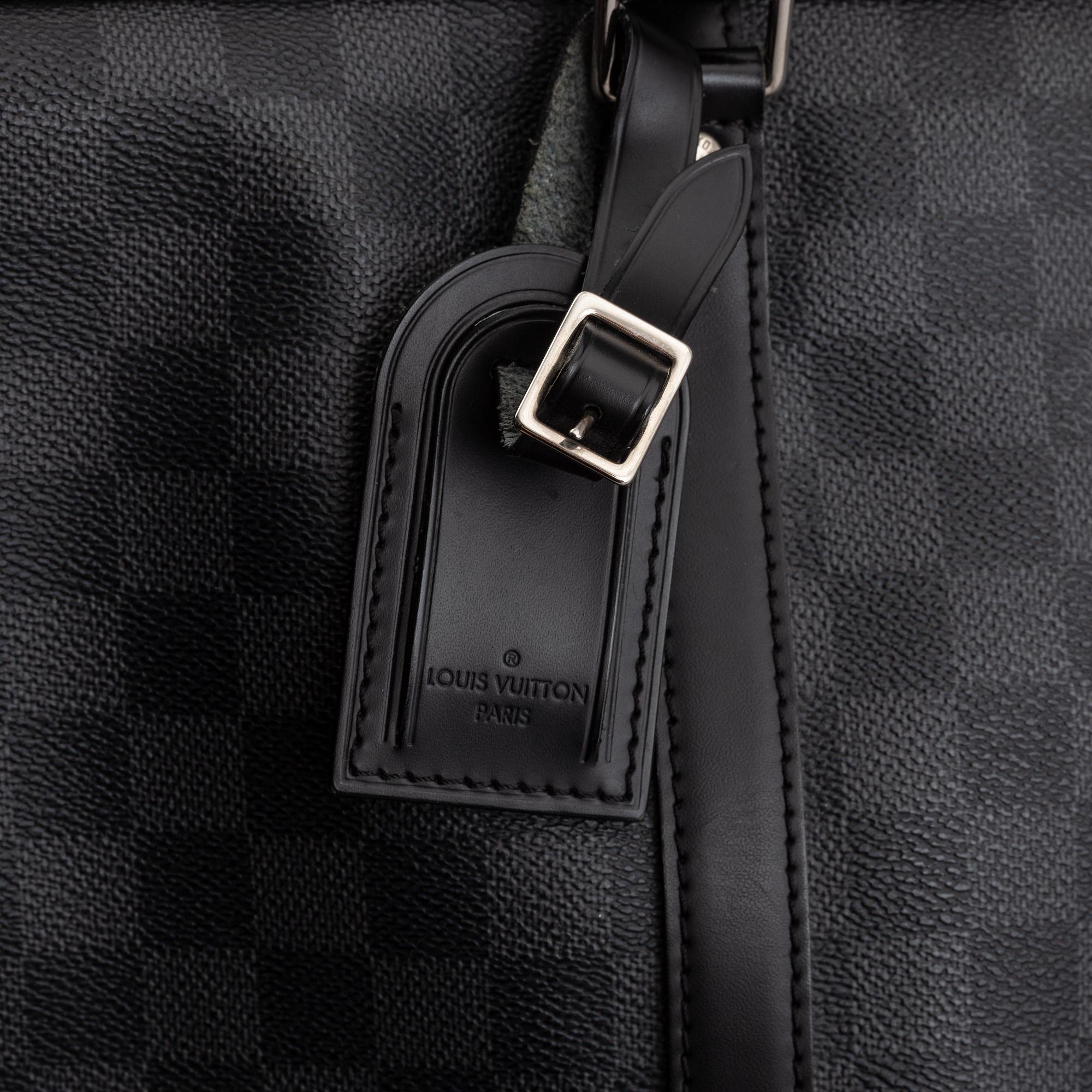 LOUIS VUITTON, 'Damier Graphite Porte Documents Voyage'.