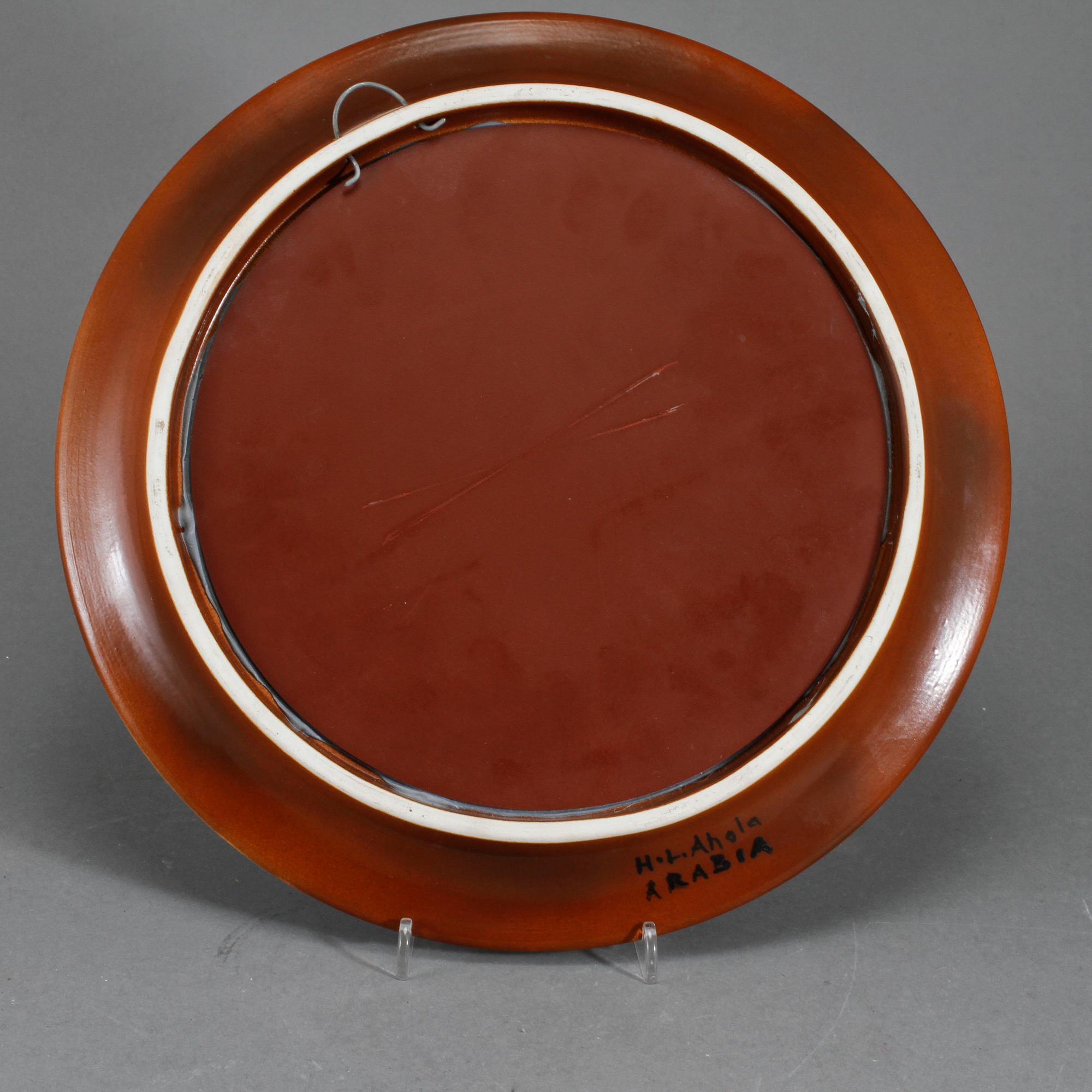 SPEGEL, ram i keramik, Hilkka-Liisa Ahola, Arabia, Finland, 1900-talets andra hälft.