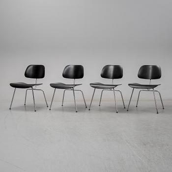 Charles and Ray Eames,  stolar, 4 st, "DCM", Plywood Group, Vitra, 1999.