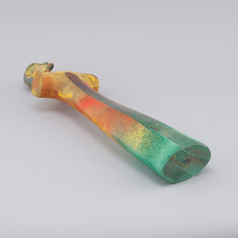 A unique glass sculpture by Kjell Engman.
