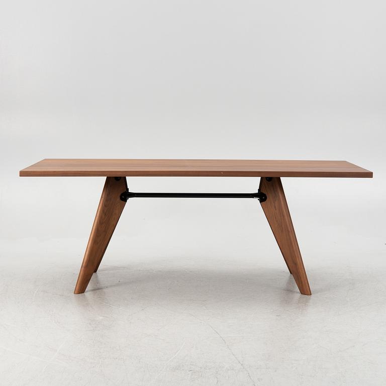 Jean Prouvé, an "EM" dining table, Vitra, 2017.