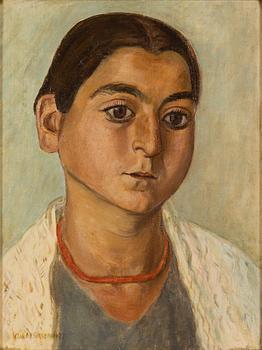 Axel Nilsson, olja på duk, signerad och daterad 1923.