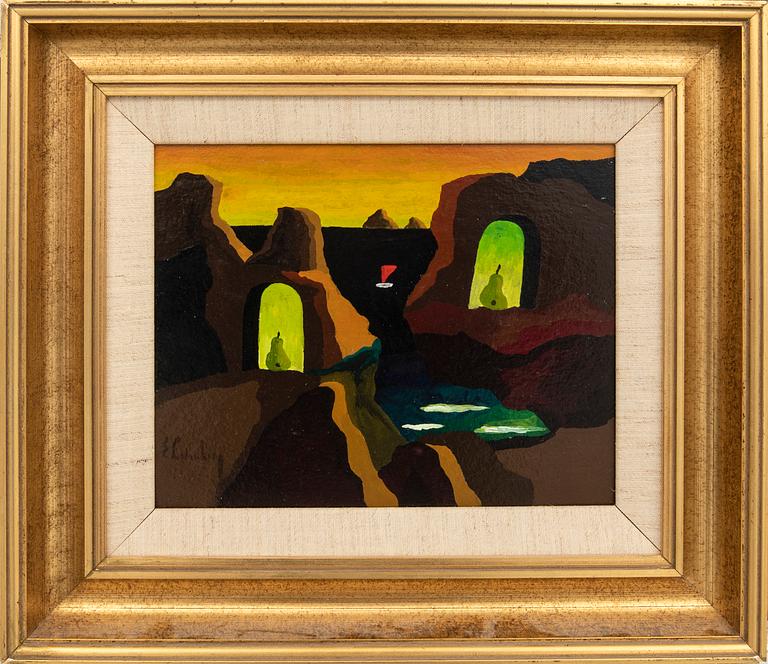 Eric Cederberg, "Scylla och Karybdis bostäder".