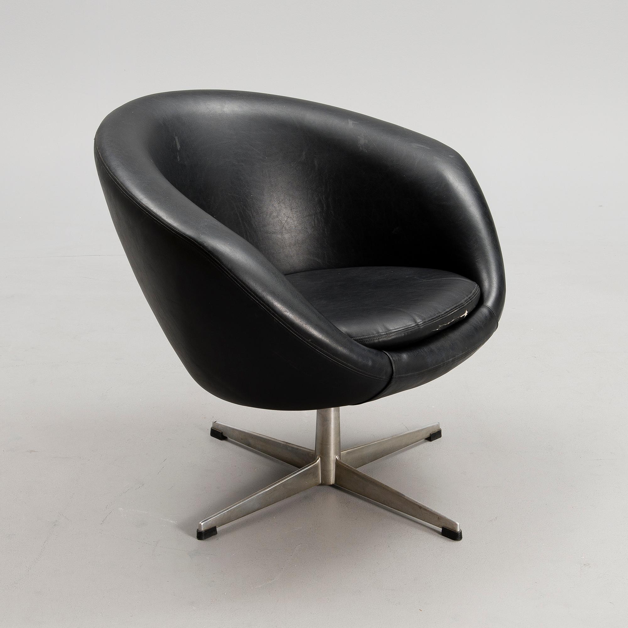 NOJATUOLI, "Rondo", S.M. Wincrantz Möbelindustri, Skövde, Ruotsi 1960-luku.