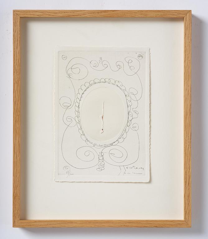 Lucio Fontana, "Fanny Hill".