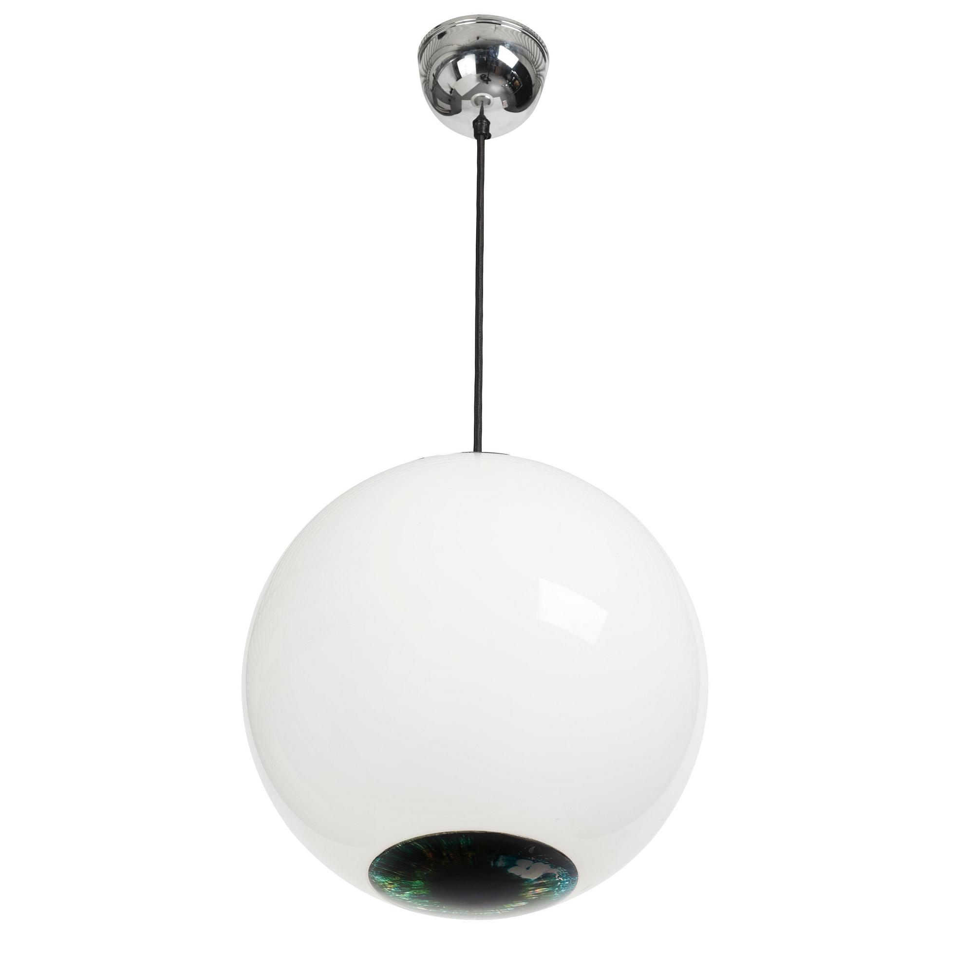 Fredrik Wretman, a ceiling lamp, "Sven Lundhs Öga", ed. 50, Källemo, Värnamo post 1998.