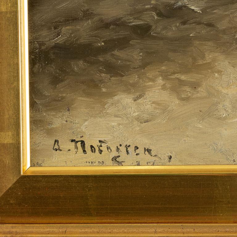 Axel Nordgren, oil on canvas, signed.