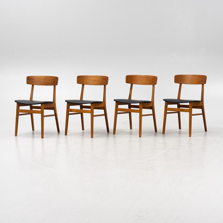 Stolar, 4 st, Fastrup, Danmark, 1950/60-tal.