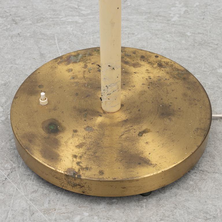 Bo Notini, a floor lamp, Glössner & Co, Stockholm, 1940s.
