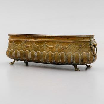 JARDINÄR, mässing, 1800-talets andra hälft.