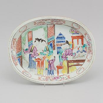 A Chinese plate from late 18th century.