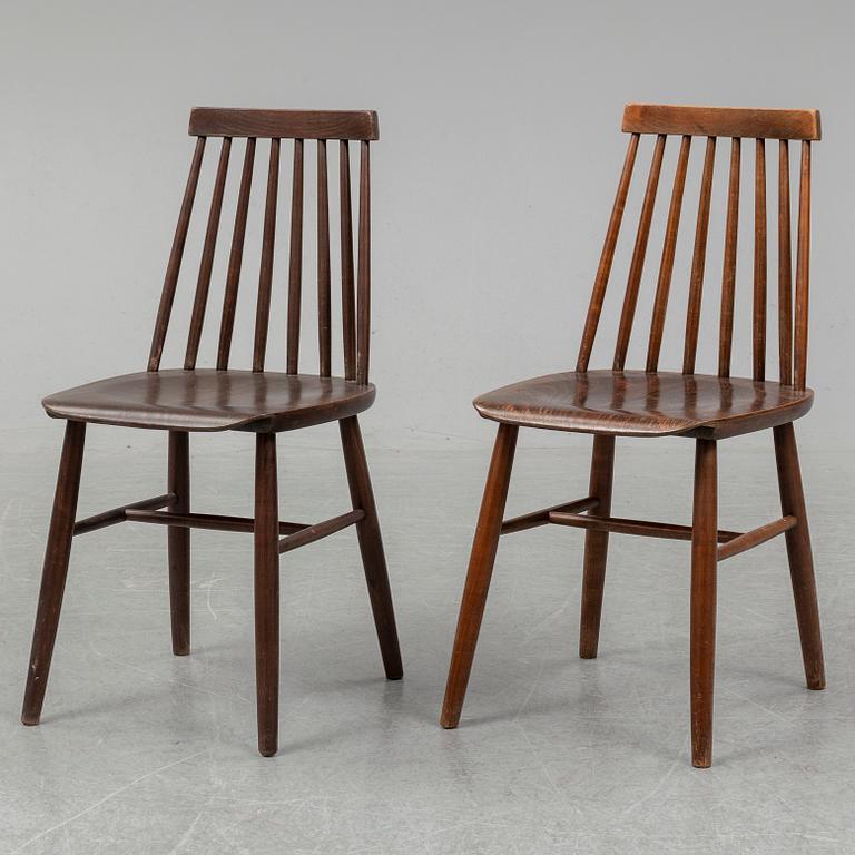 A set of 6 'Preben' chairs from IKEA.
