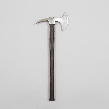 A Swedish Royal military Boarding Axe model 1780 from the Swedish Navy.