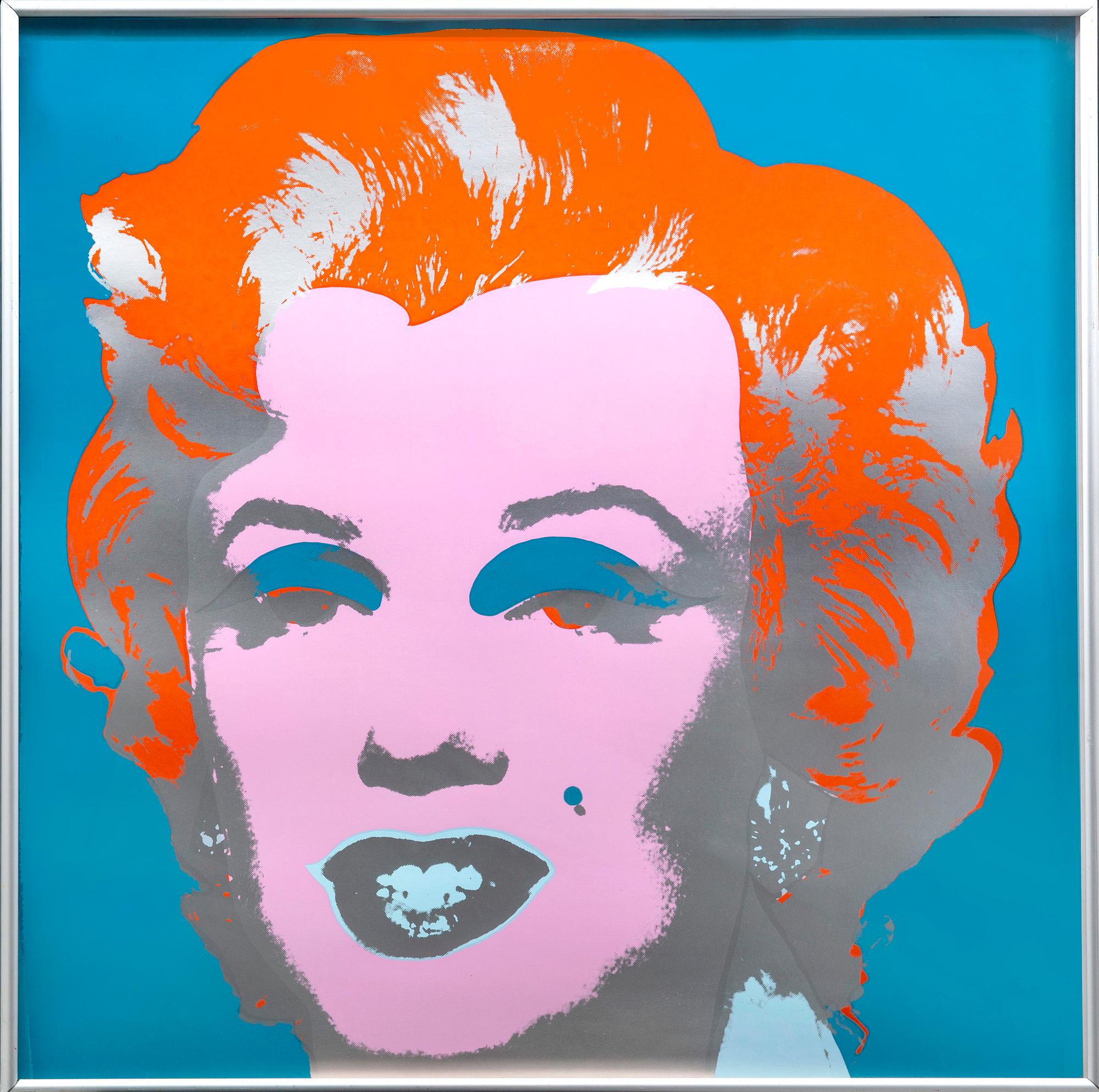 Andy Warhol, efter, färgserigrafi, utgiven av Sunday B Morning.