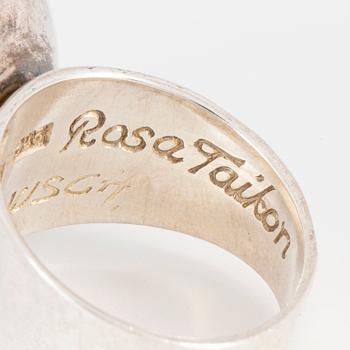 A Rosa Taikon sterling silver ring.