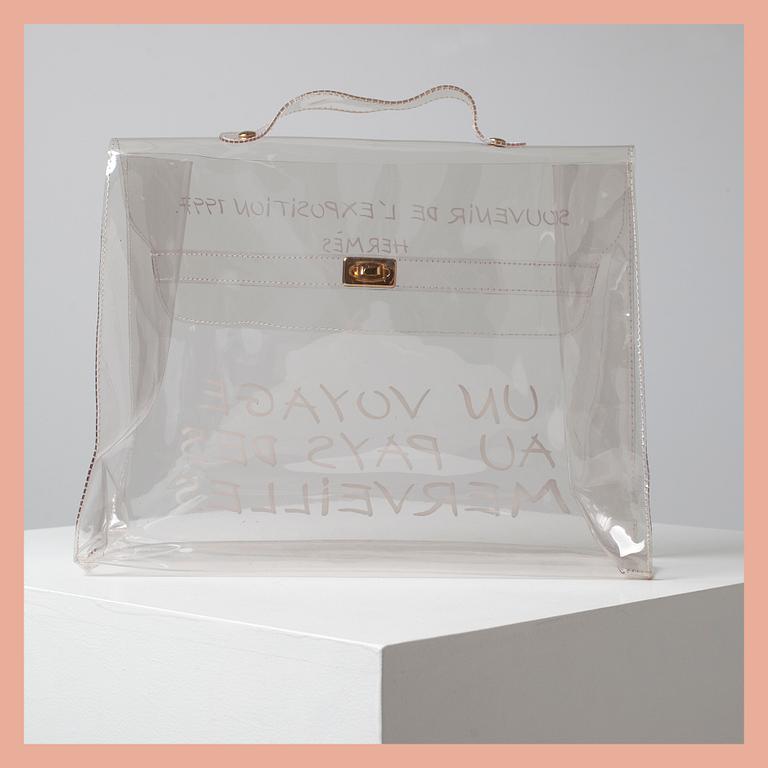 VÄSKA,"Plastic Kelly", Hermès.