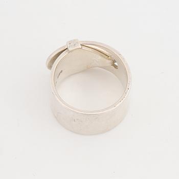 Vivianna Torun Bülow Hübe, ring "bälte", Jakarta Indonesien, sterling silver.